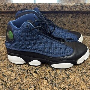 Authentic Jordan 13 navy blue size 5.5Y